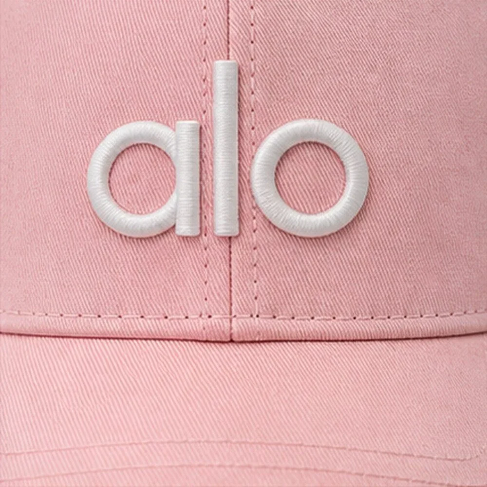 ALO Yoga Pink Travel Baseball Cap Hat NWT